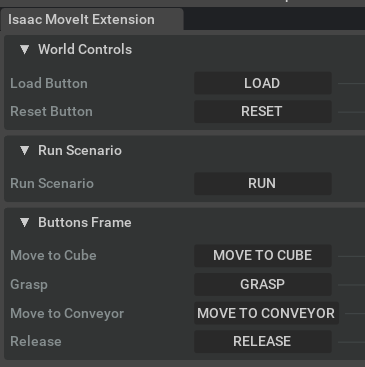 Isaac Sim Extension User Interface